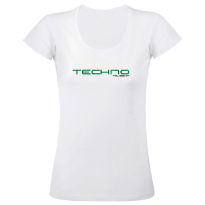 Girl Shirt Techno White