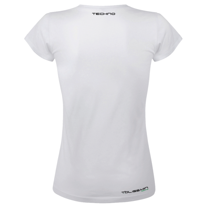 Girl Shirt Techno White – Bild 2