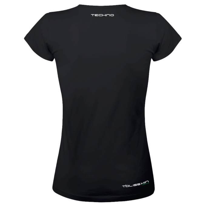 Girl Shirt Techno Black – Bild 2